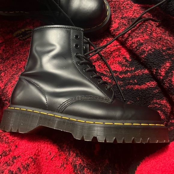 1460 BEX SMOOTH LEATHER LACE UP BOOTS - Picture 5 of 7